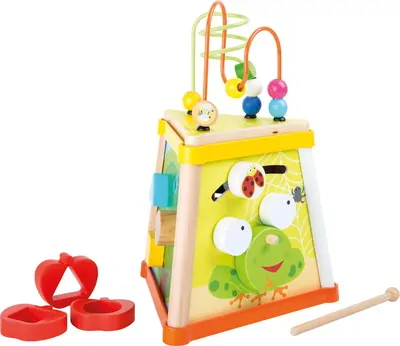 Legler - Edukační dřevěná kostka 30cm
