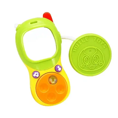 Huile Toys interaktivní chrastítko, telefon se zrcátkem, melodiemi