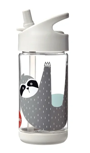 3 Sprouts Dětská láhev na pití 350 ml - Lenochod