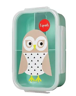 3 Sprouts Svačinový box - Sova