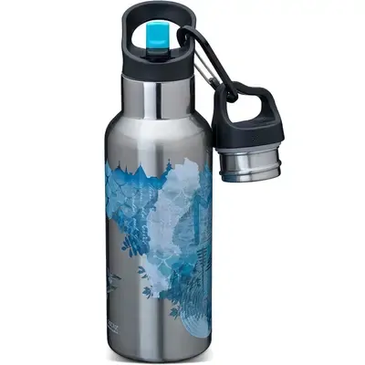 Carl Oscar Nerezová termoska Wisdom TEMPflask 0,5 L - Water