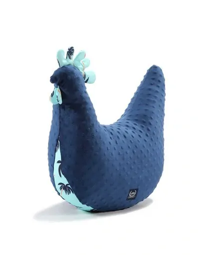La Millou multifunkční kojící polštář Grandma Dana´s Hen - Navy/Aqua Palms