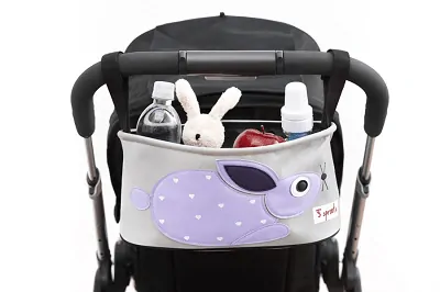 3 Sprouts Organizér na kočárek Králík