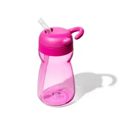 OXO Dětská láhev na pití Adventure 350 ml - Pink