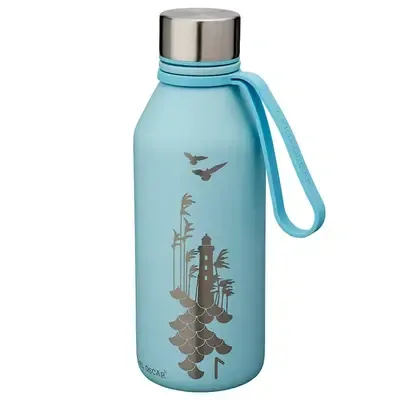 Carl Oscar Nerezová termoska Spirit TEMPflask 0,5 L - Blue/Flow