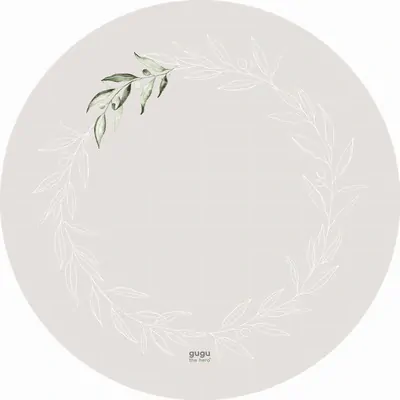 Gugu the Hero Kaučuková hrací podložka PRIME - Olive Garden CIRCLE