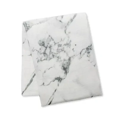 Lulujo Bambusovo-mušelínová zavinovačka/plena - Marble 120x120 cm