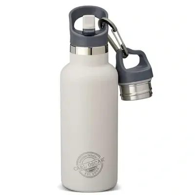 Carl Oscar Nerezová termoska TEMPflask 0,5 L - Grey