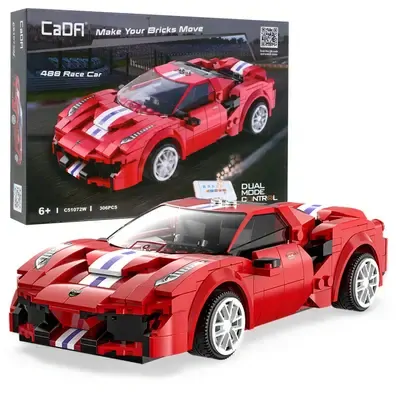 Stavebnice Technic na ovládání - Závodní auto 488 Race Car, 306 ks