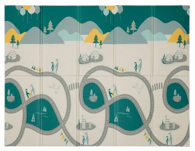 Lalalu Skládací podložka Arctic Friends 200x150 cm