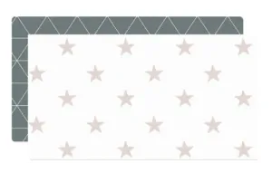 Lalalu Podložka Kichen Mat Gray star 75 x 44 cm
