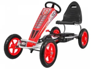 Šlapací motokára F8 - červená