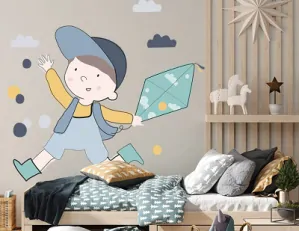 Samolepky na zeď - Tim, modrý