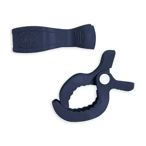 Lulujo Multifunkční klipsy ke kočárku - Navy, 2ks