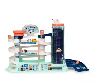 Parkovací garáž s elektrickým výtahem - Ecotoys
