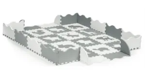 Eco Toys Pěnové puzzle na zem s mantinely - 151x151 cm