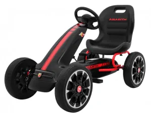 Šlapací motokára Abarth, nosnost 30 kg