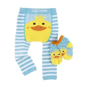 Zoocchini Legíny a ponožky - Kachnička, 6-12 m.