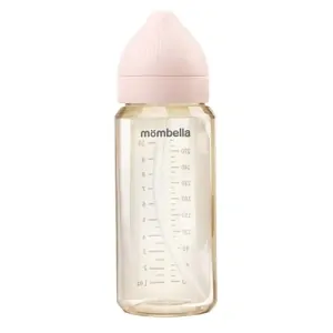 Mömbella Antikoliková láhev PPSU - Rose, 300ml