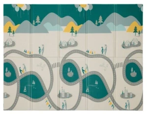 Lalalu Skládací podložka Arctic Friends 200x150 cm