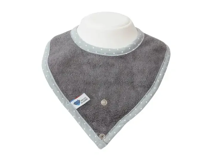 Lullalove SupeRRO baby ECO - Bryndák a kousátko 2v1, šedý