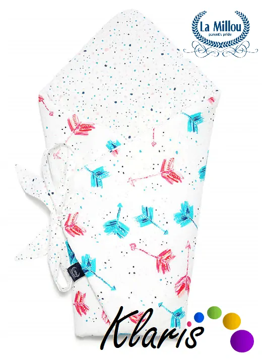 La Millou - Luxusní zavinovačka Boho Neon Arrows & Boho Neon Drops