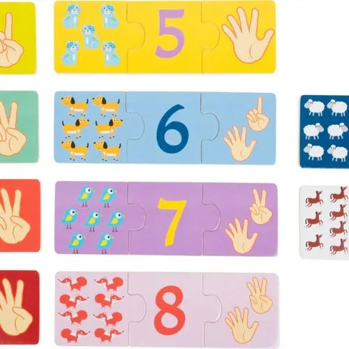 Legler dřevěné puzzle Počítání