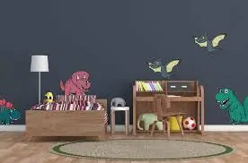 Samolepky na zeď - Barevní dinosauři