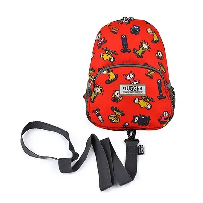 Hugger Totty Triper Dětský batoh - Monster Skate Red, vel. S