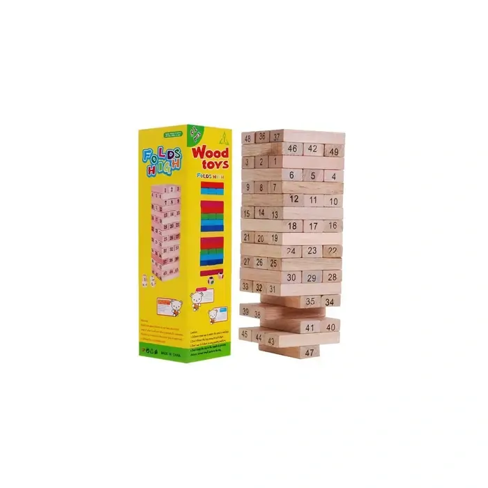 Jenga věž - dřevěná, velká
