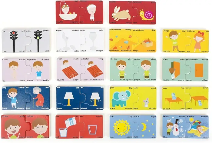 Legler - Výukové puzzle Protiklady