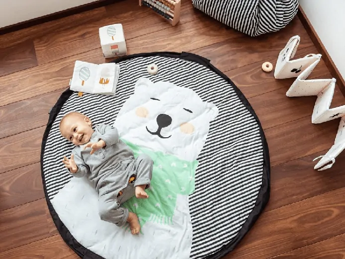 Vak na hračky/podložka na hraní Play&Go Soft - Polar Bear