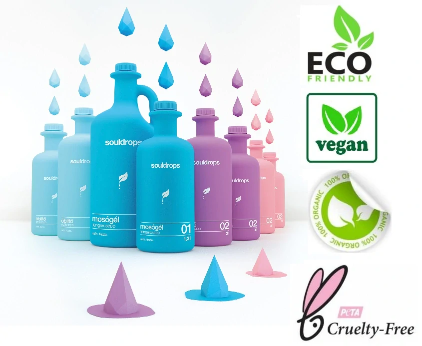 Koncentrovaná ECO aviváž Souldrops - Crystaldrop 1000 ml