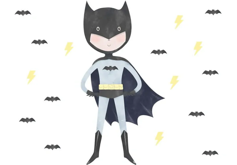 Samolepka na zeď - Super Hero