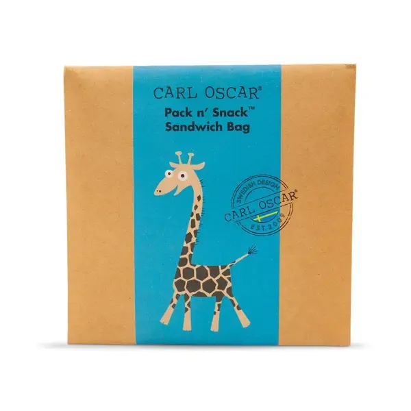 Carl Oscar Sandwich Bag Pack n´Snap - Turquoise