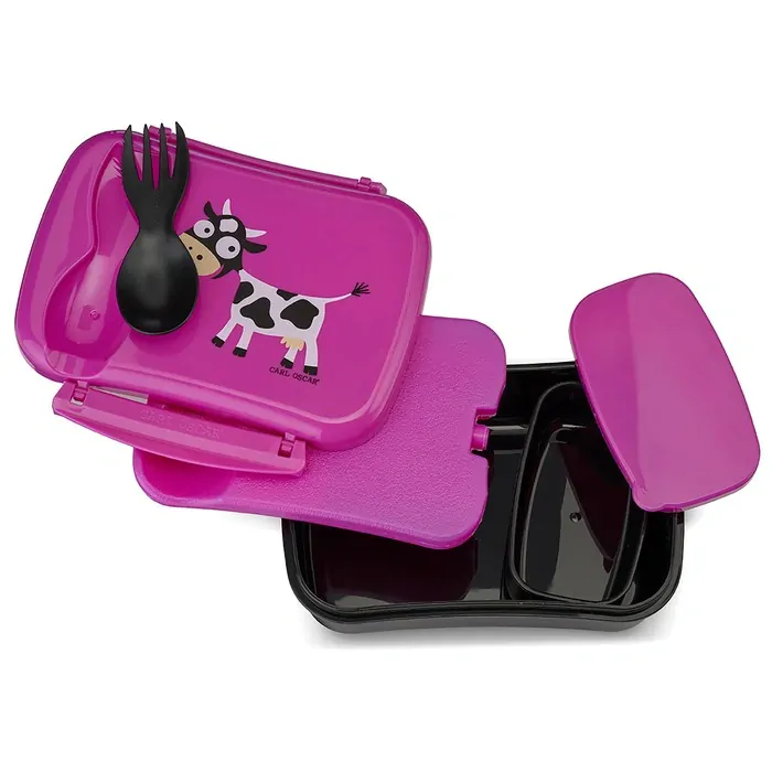 Carl Oscar Svačinový box N´ice Box s chladicí části - Purple