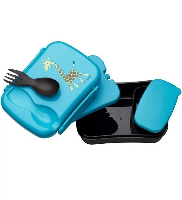 Carl Oscar Svačinový box N´ice Box s chladicí části - Turquoise