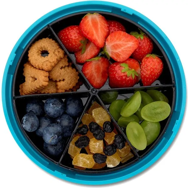 Carl Oscar Svačinový box Snack Disc - Turquoise