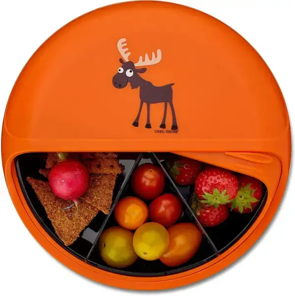 Carl Oscar Svačinový box Bento Disc - Orange