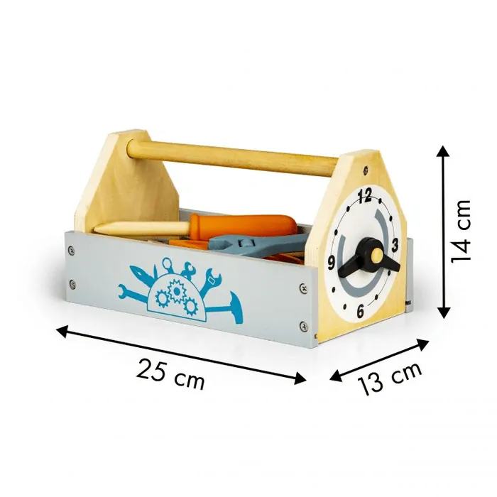 Dřevěná skřínka s nářadím Ecotoys