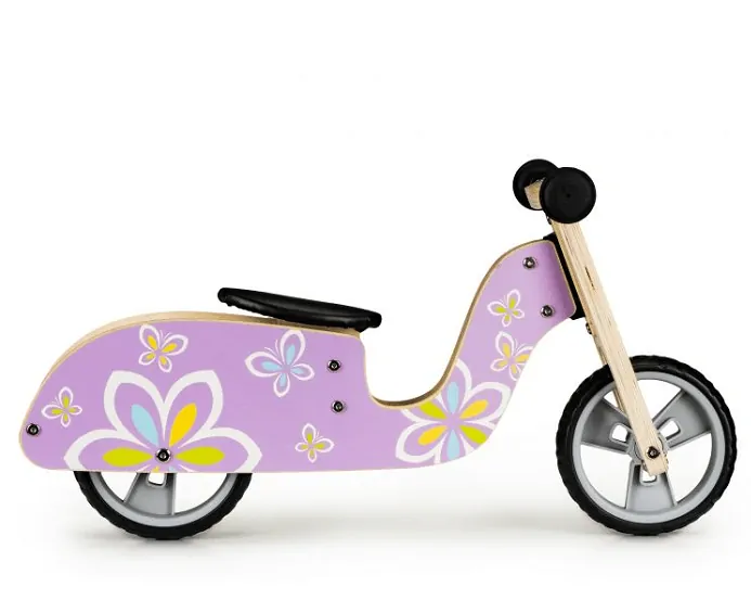 EcoToys - Dřevěné odrážedlo Butterfly