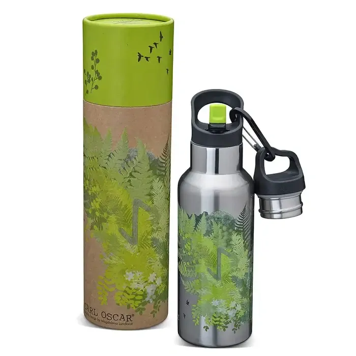 Carl Oscar Nerezová termoska Wisdom TEMPflask 0,5 L - Nature
