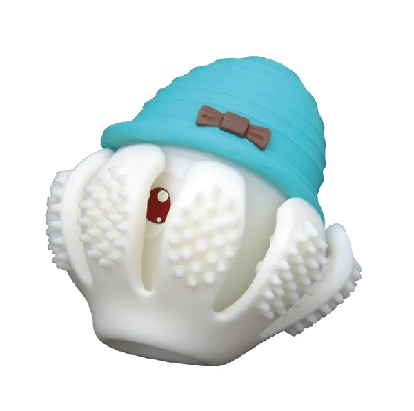 Mömbella kousátko a hračka Chobotnice - Powder blue