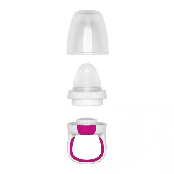 OXO Krmící síťka na ovoce, silikonová - Pink