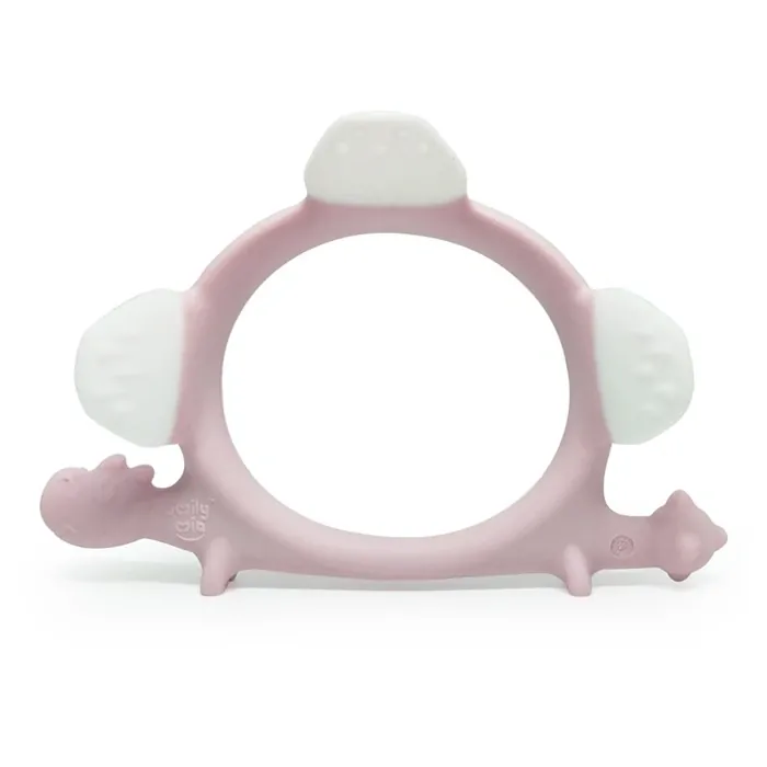 Smily Mia Kousátko Dinosaurus - Light pink
