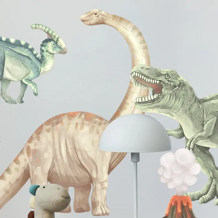 Samolepky na zeď - Dinosauři, varianta A