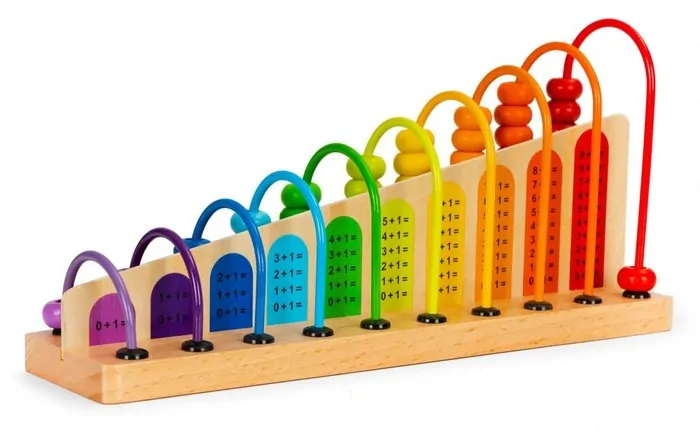 Dřevěné počítadlo Ecotoys
