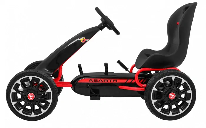 Šlapací motokára Abarth, nosnost 30 kg