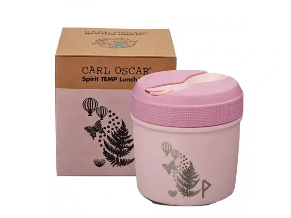 Carl Oscar Termoska na jídlo TEMP LunchJar Spirit 0,5 l - Pink/Passion