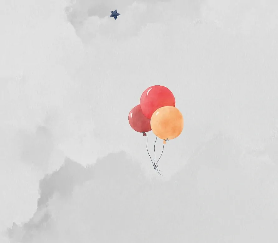 Gugu the Hero Kaučuková hrací podložka PRIME - Baloon Dream BIG
